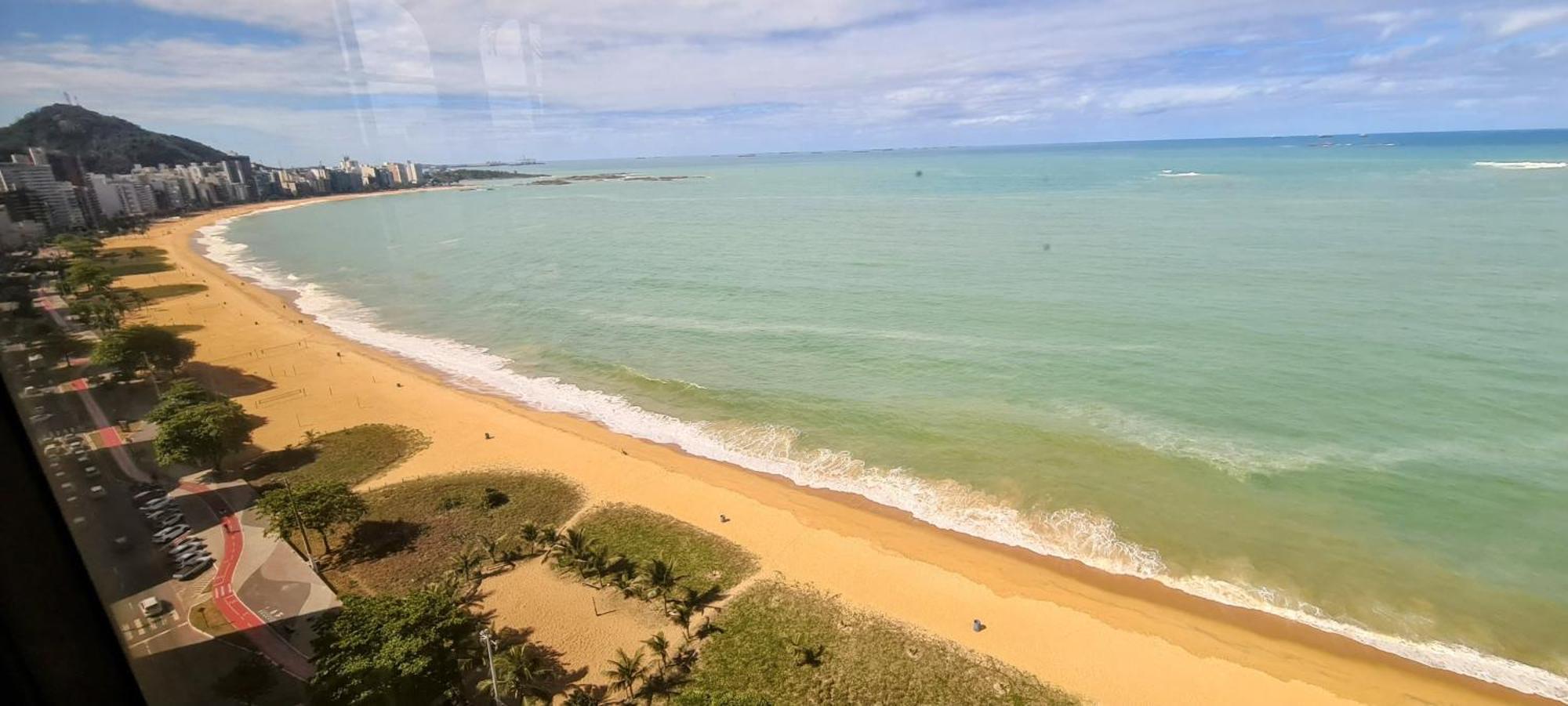 Flat Pasargada 812, Free Bikes, Pe Na Praia Vila Velha  Eksteriør bilde