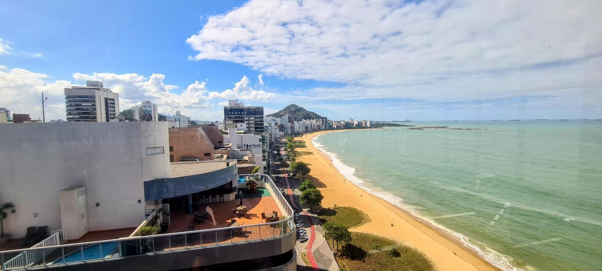 Flat Pasargada 812, Free Bikes, Pe Na Praia Vila Velha  Eksteriør bilde