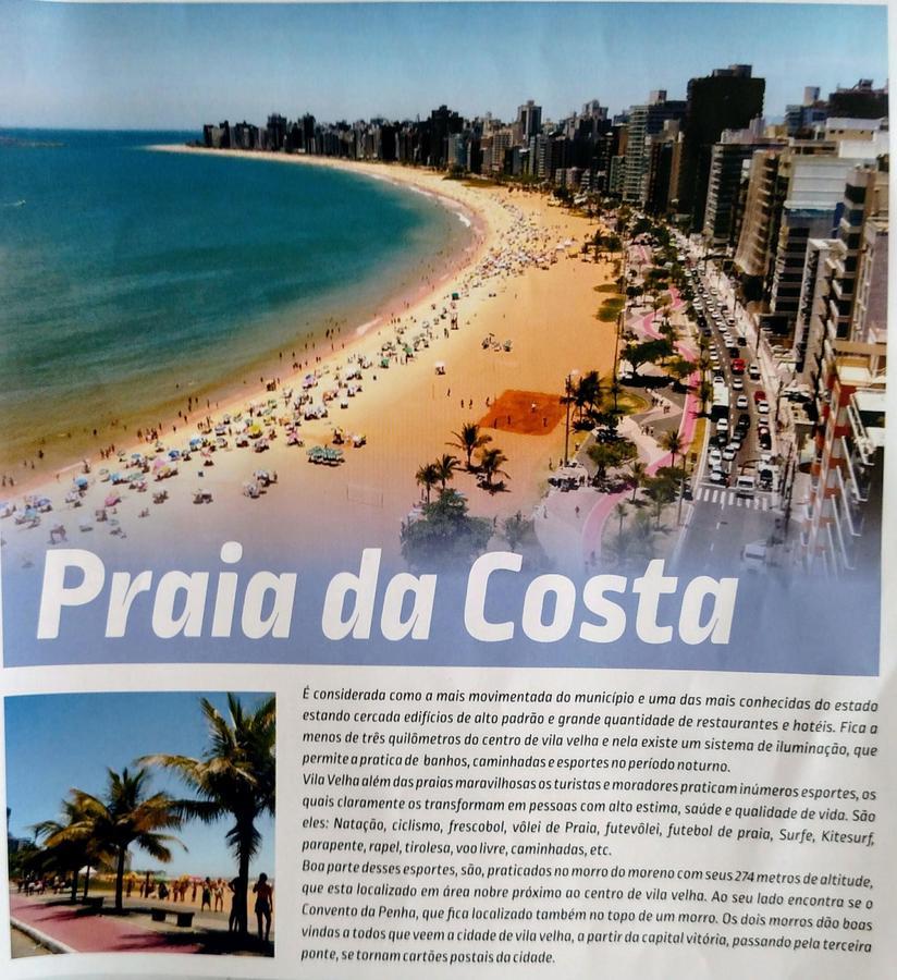 Flat Pasargada 812, Free Bikes, Pe Na Praia Vila Velha  Eksteriør bilde