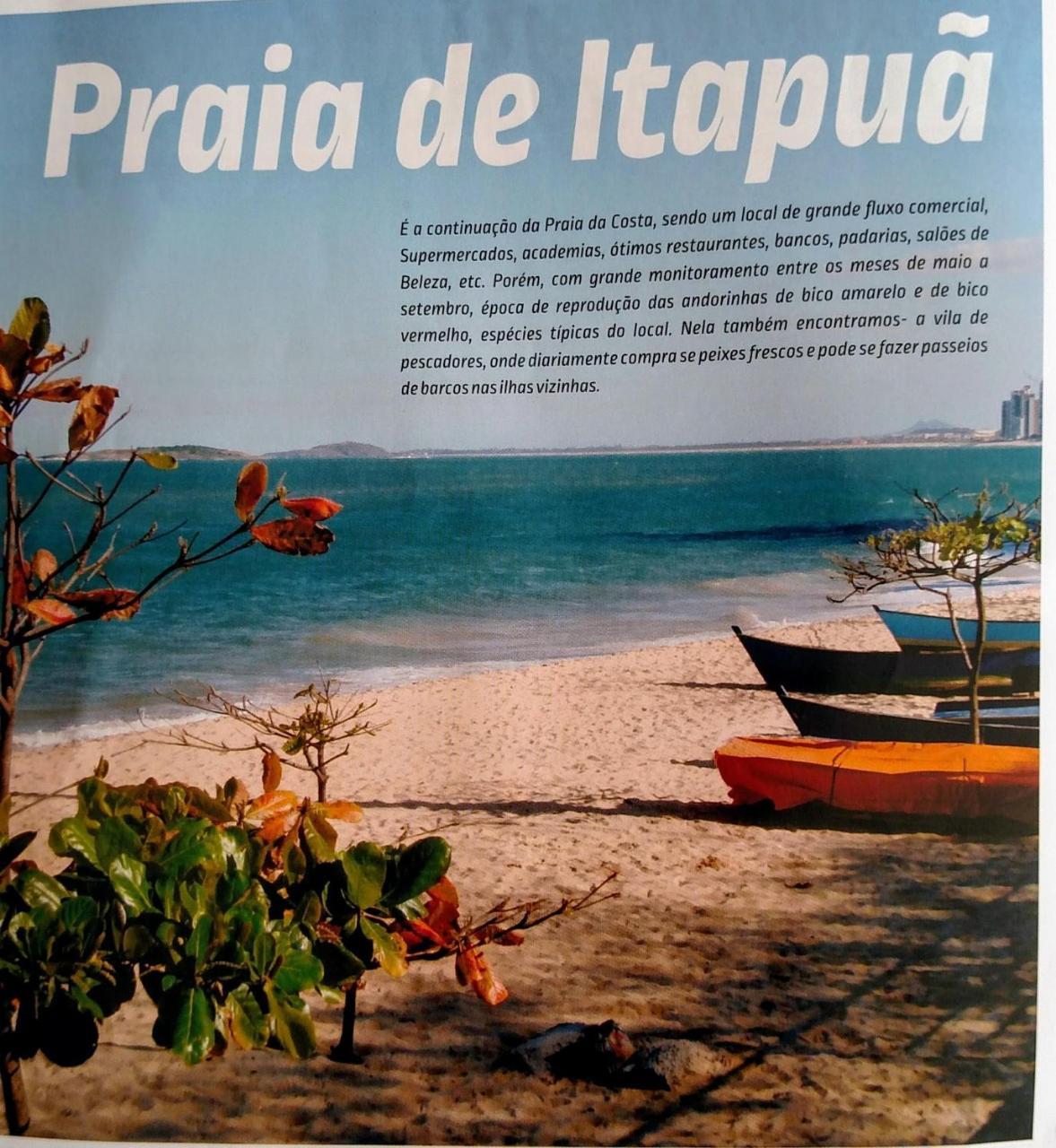 Flat Pasargada 812, Free Bikes, Pe Na Praia Vila Velha  Eksteriør bilde